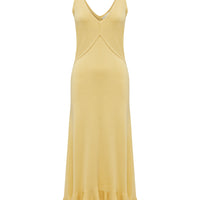 BLAIR FRILL HEM SLIP DRESS