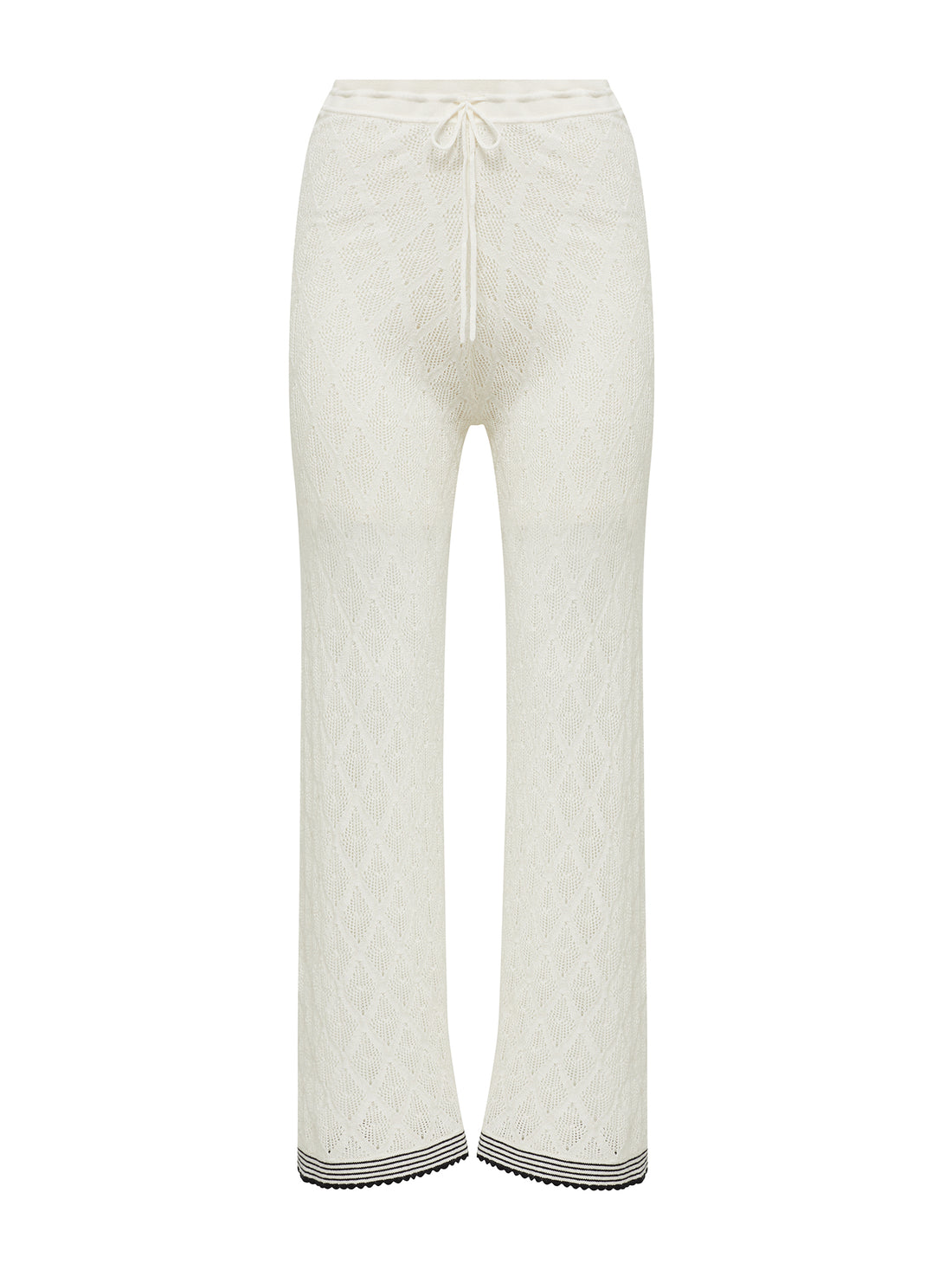 CHIARA LACE STITCH PANTS