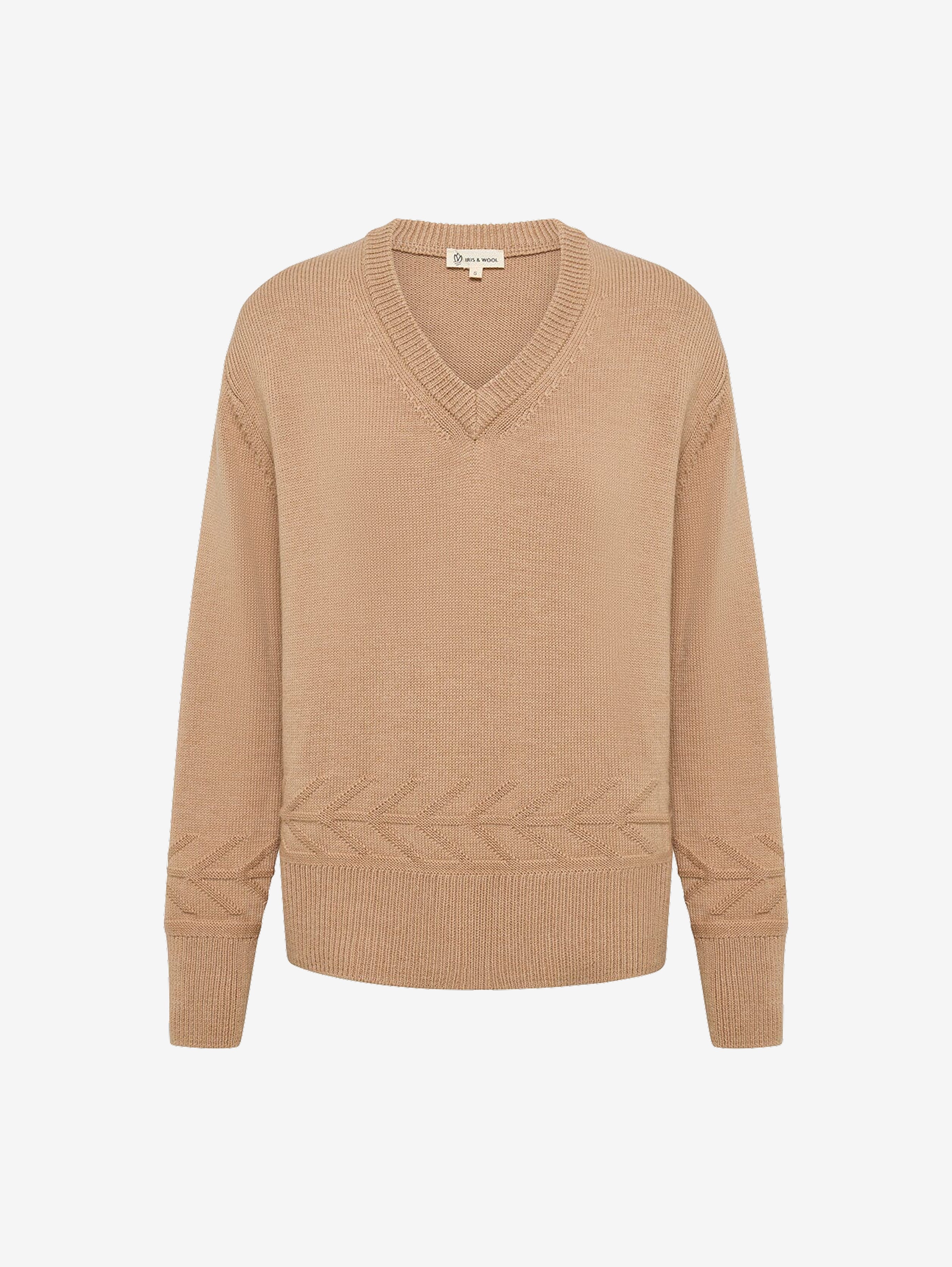 Chunky V Neck Sweater