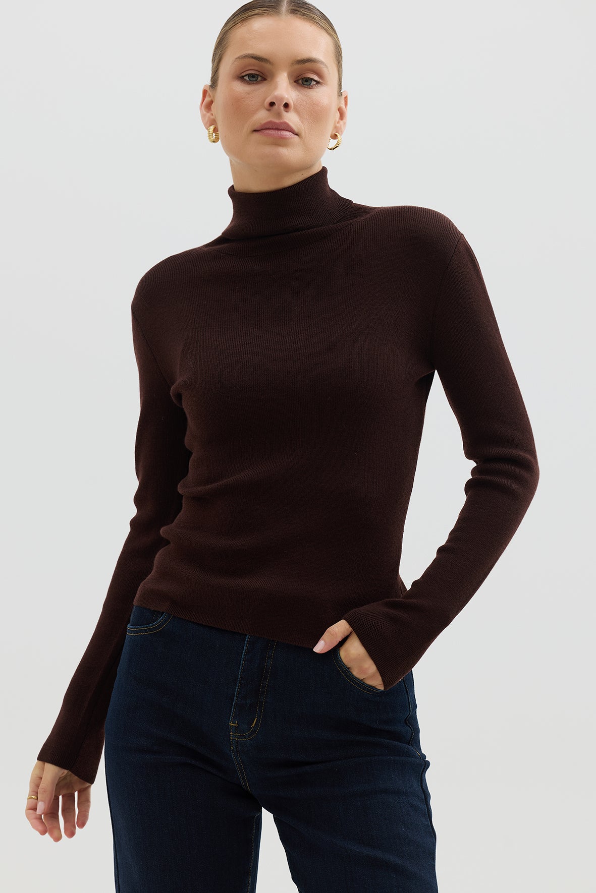 Wool Roll Neck