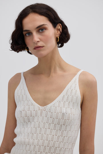 CORDED RIB CAMI