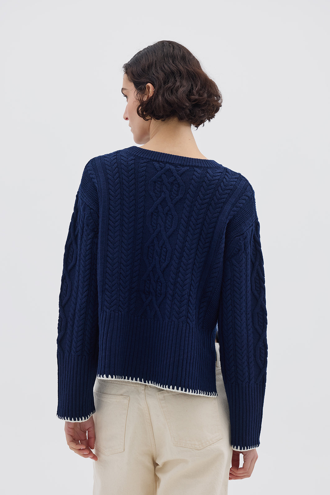 BURRA CROCHET SWEATER