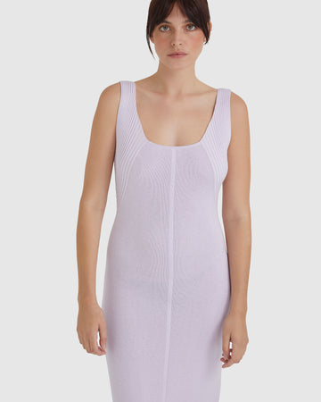 JESSICA RIB TANK DRESS