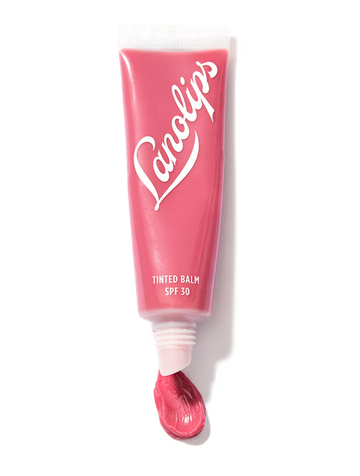 LANOLIPS TINTED LANOLIN LIP BALM- RHUBARB