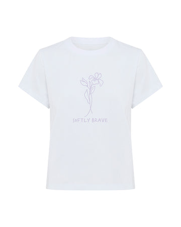 SOFTLY BRAVE LADIES TSHIRT