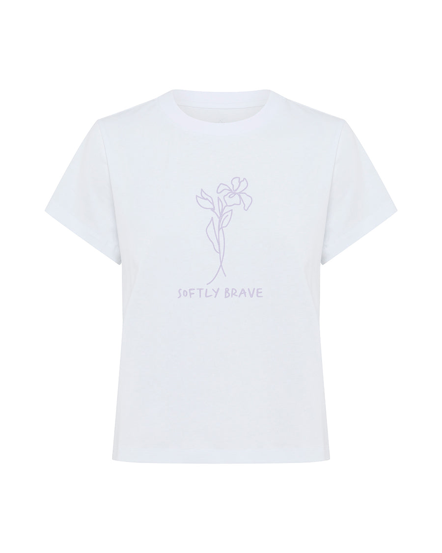 SOFTLY BRAVE LADIES TSHIRT