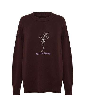 SOFTLY BRAVE LADIES SWEATER