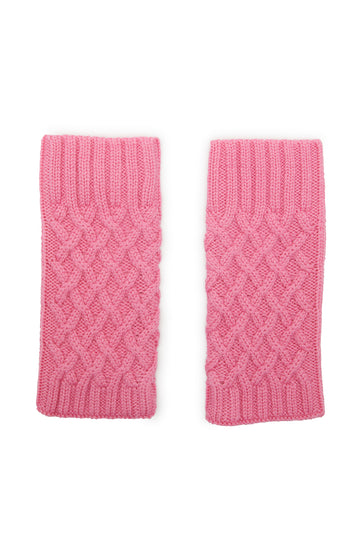 MERINO WOOL CABLE GLOVES