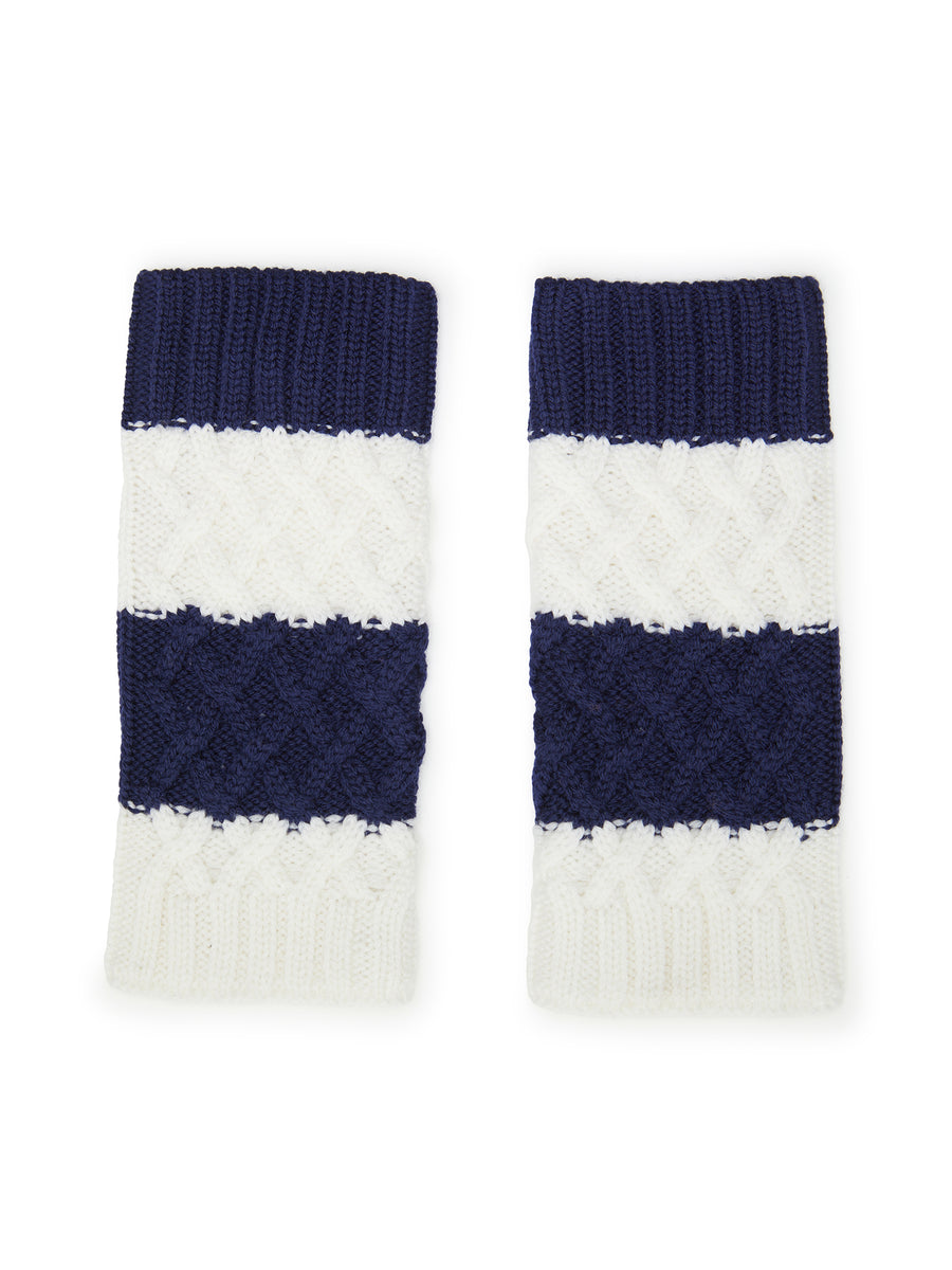MERINO WOOL CABLE GLOVES