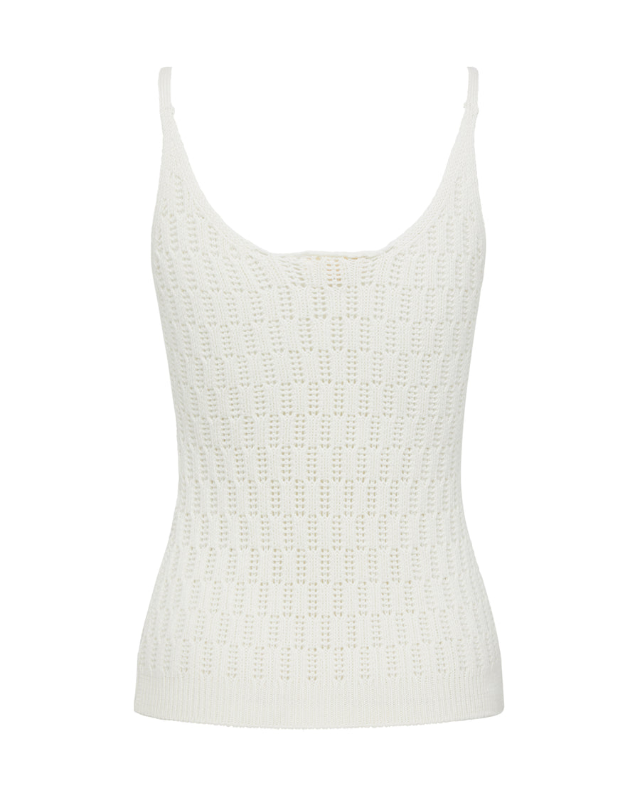 CORDED RIB CAMI