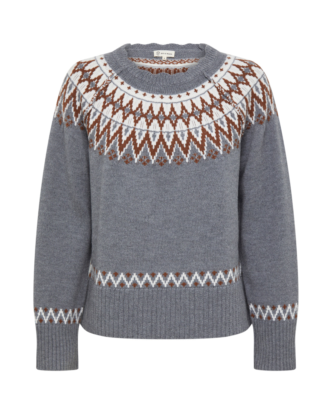 FAIR ISLE WOOL SWEATER