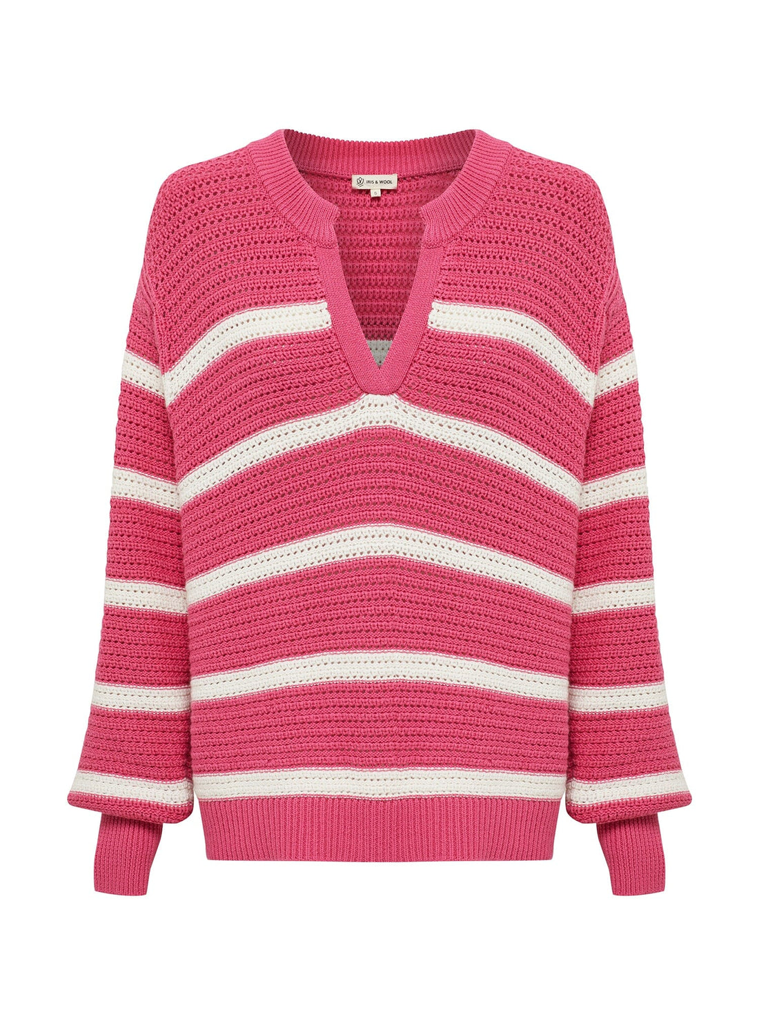 Arabella Crochet Top Knitwear Iris and Wool 