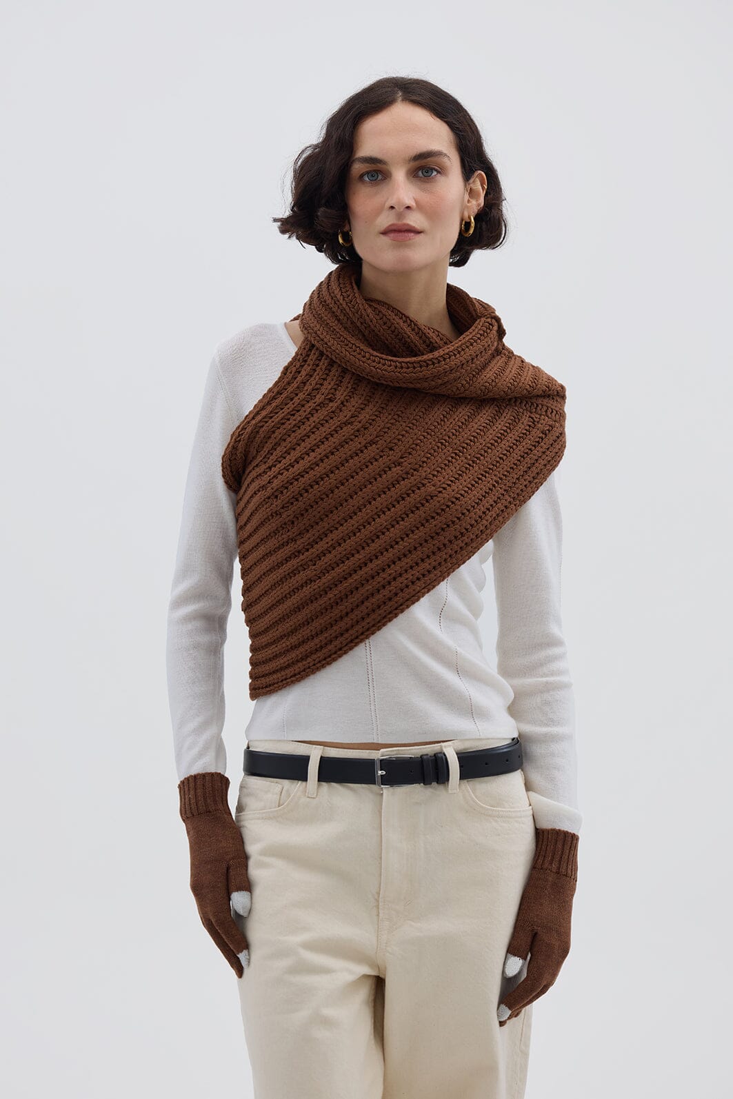 Archer's Snood Scarves Iris and Wool 