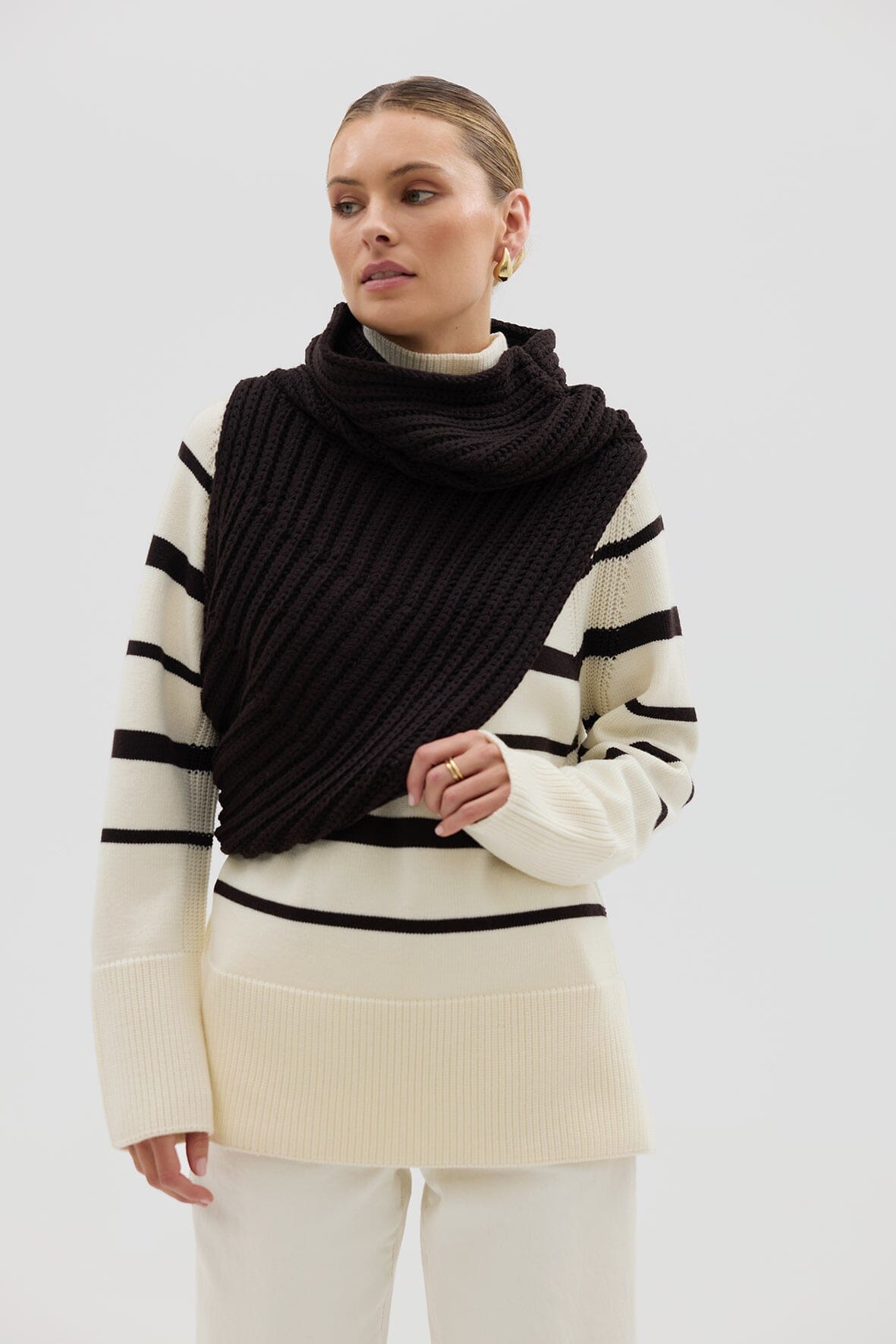 Archer's Snood Scarves Iris and Wool 