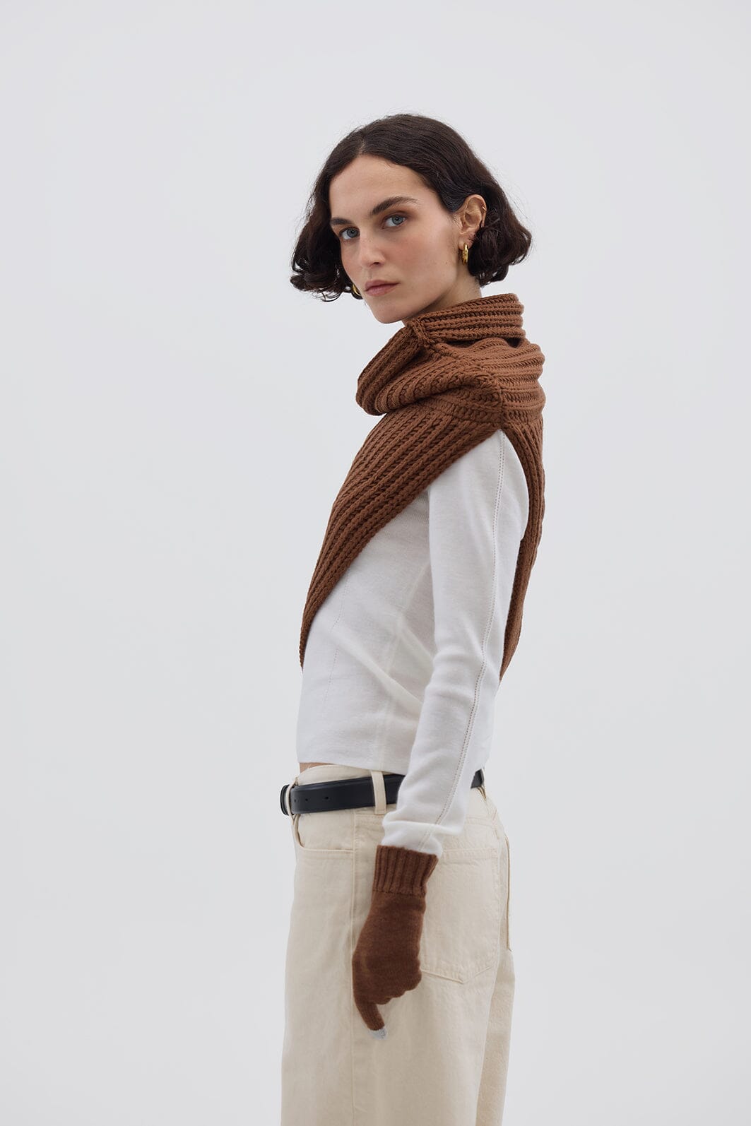 Archer's Snood Scarves Iris and Wool 