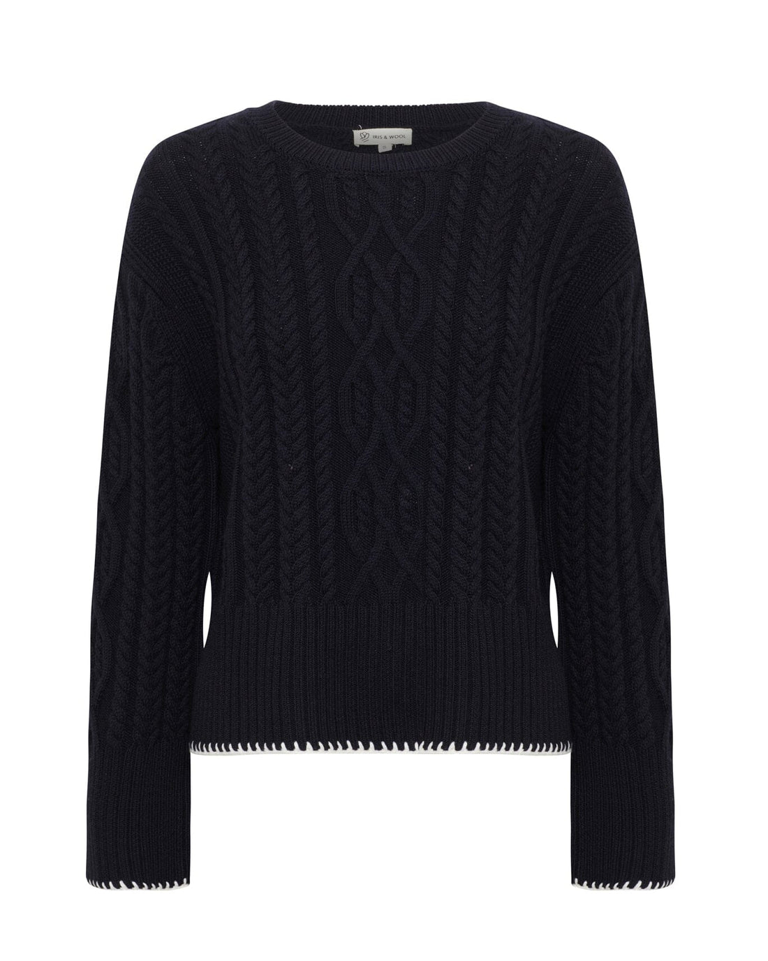 Burra Crochet Sweater Knitwear Iris and Wool 