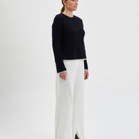 Burra Crochet Sweater Knitwear Iris and Wool 