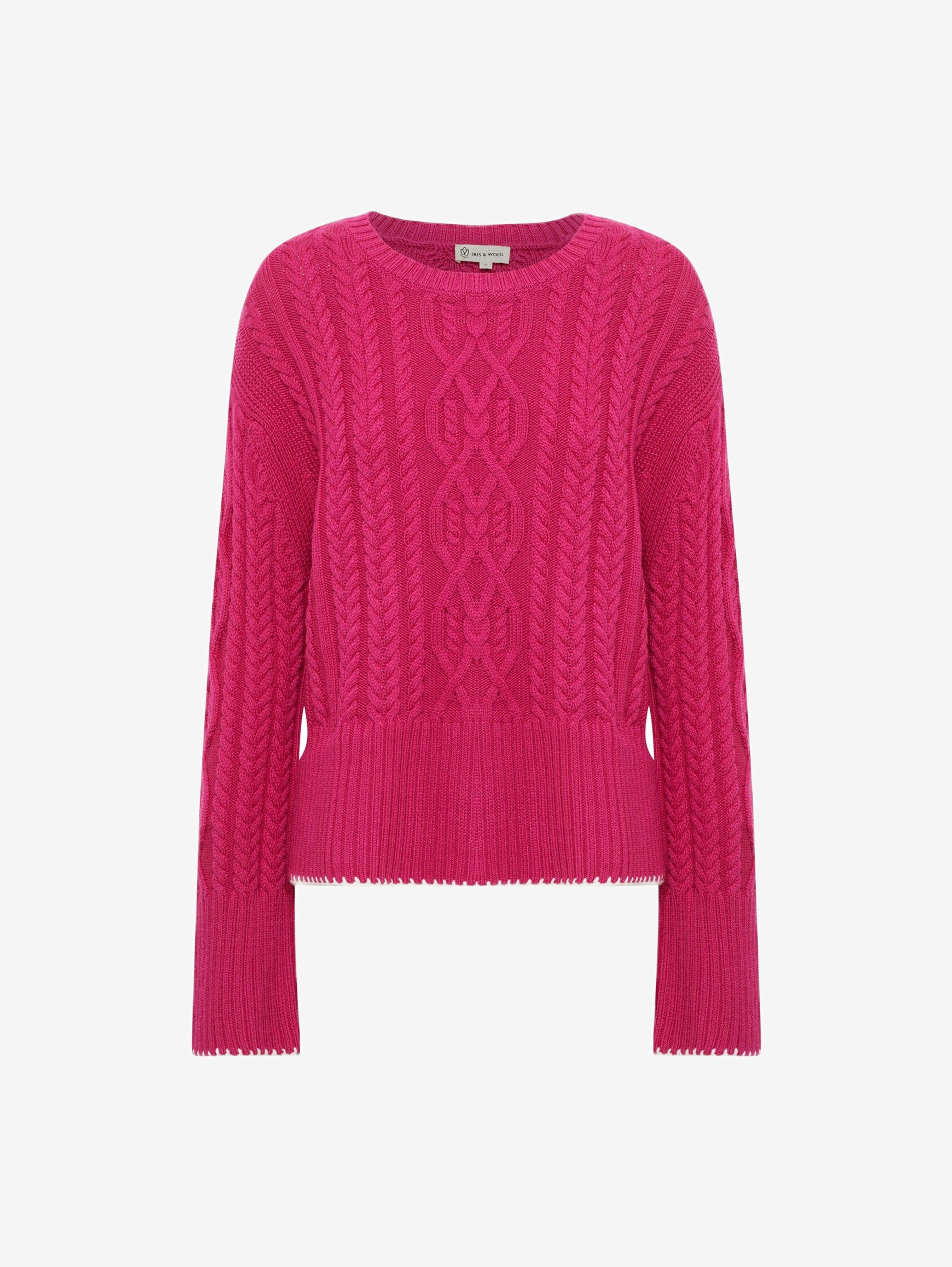 Burra Crochet Sweater Knitwear Iris and Wool 