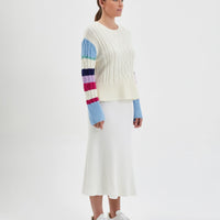Burra Multi Crochet Sweater Knitwear Iris and Wool 