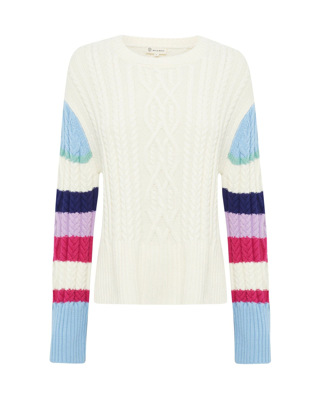 Burra Multi Crochet Sweater Knitwear Iris and Wool 