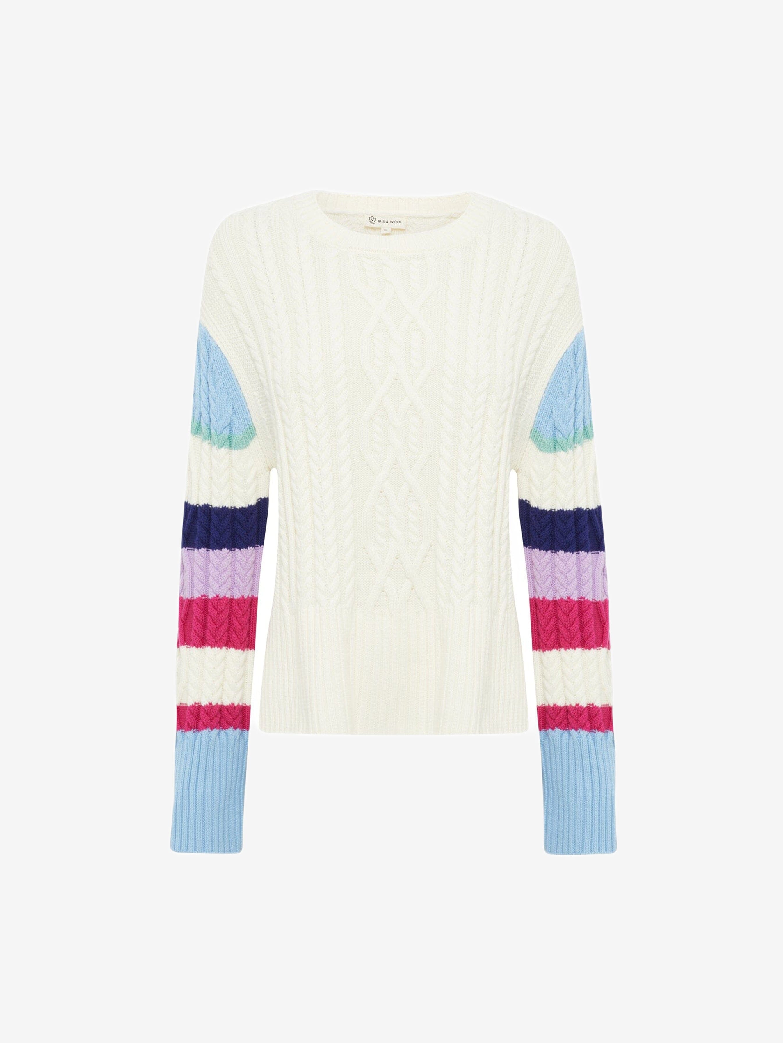 Burra Multi Crochet Sweater Knitwear Iris and Wool 