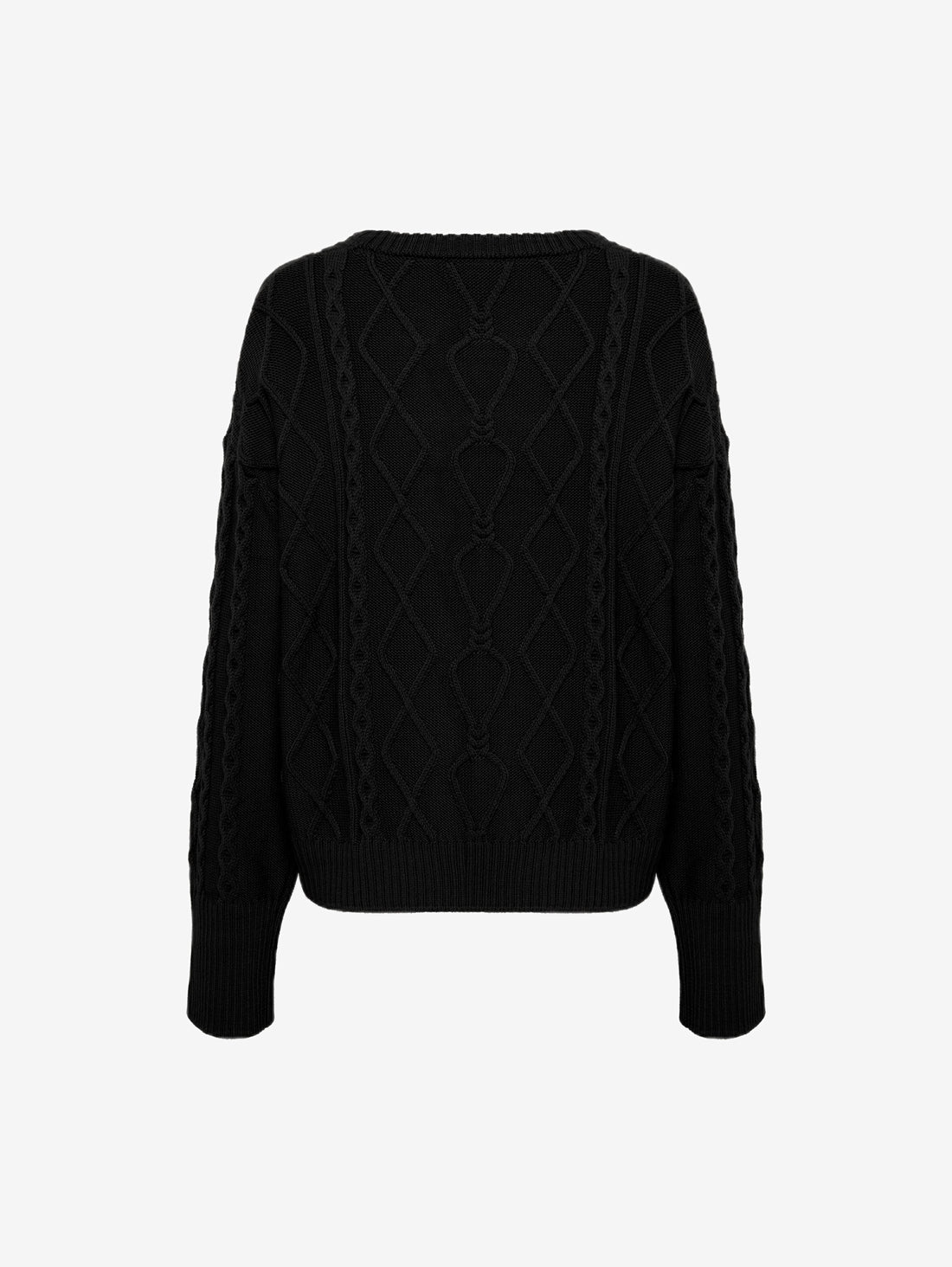 Cable Heart Sweater
