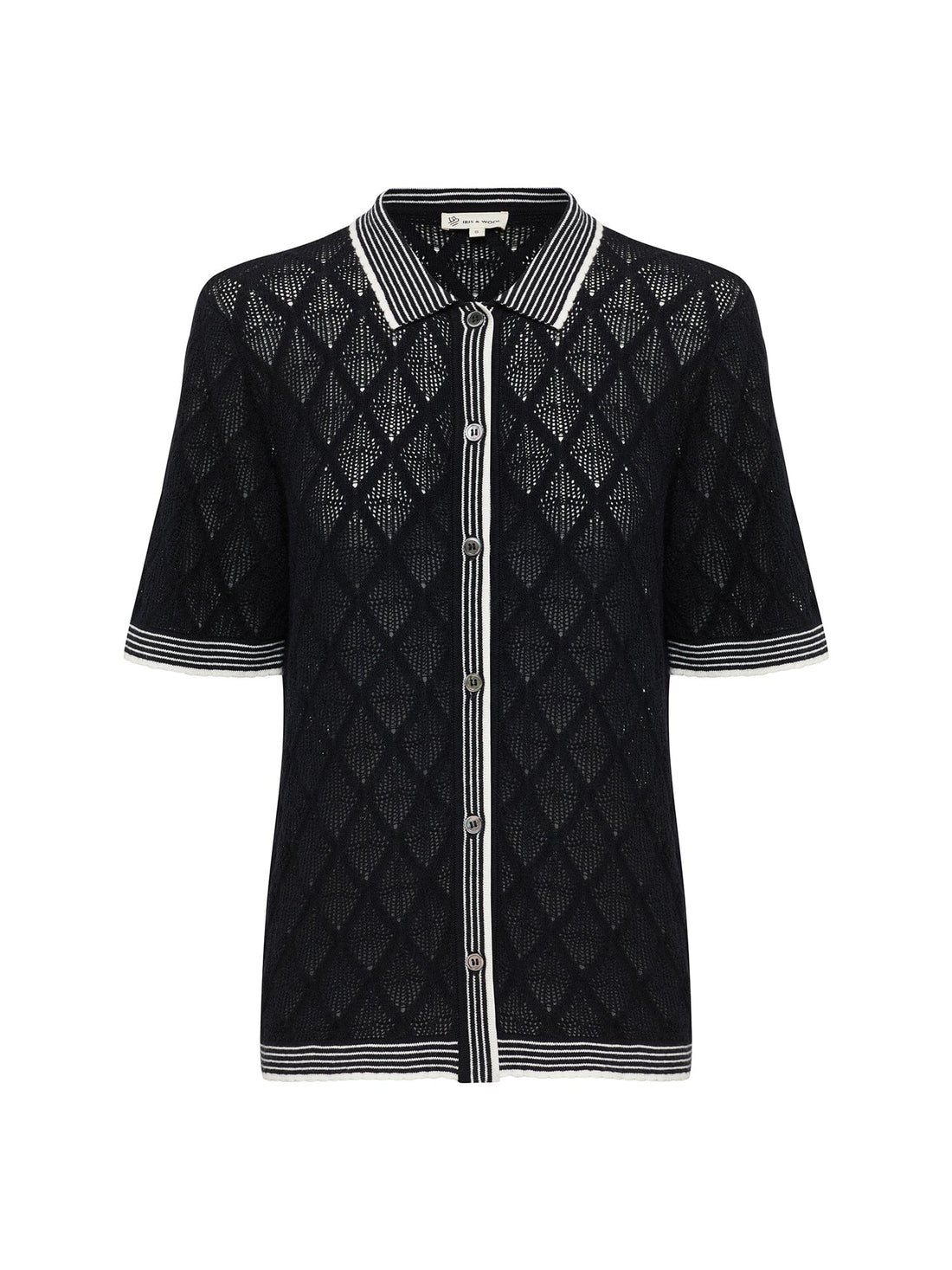 Chiara Lace Stitch Top Shirts & Tops Iris and Wool 