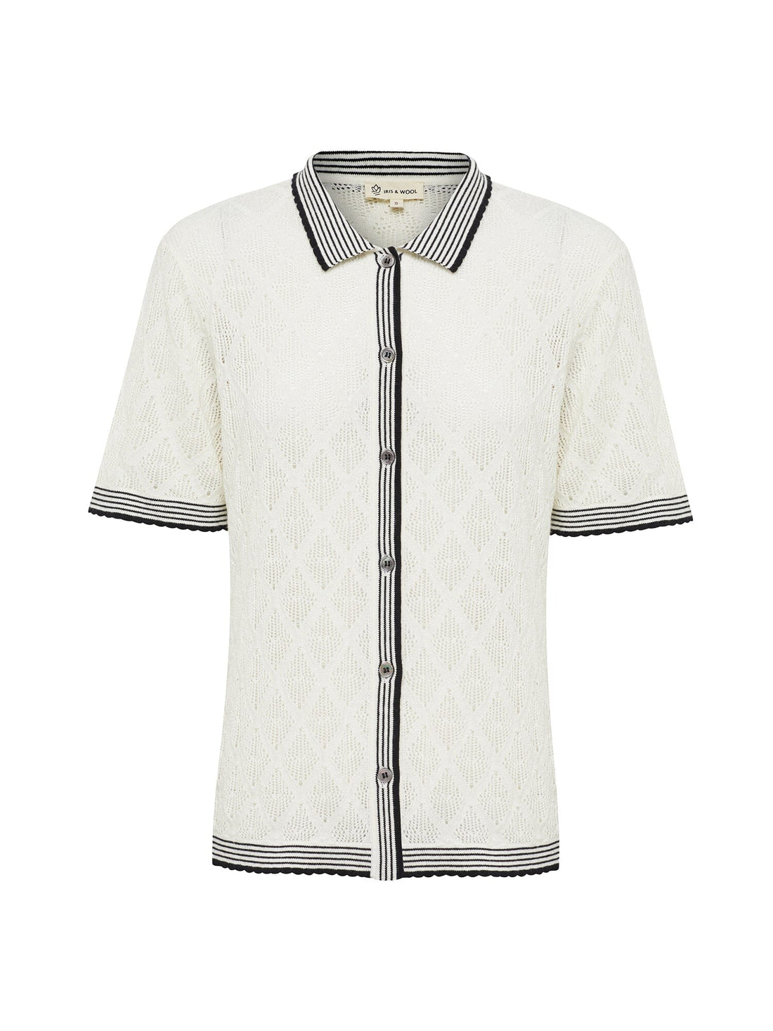 Chiara Lace Stitch Top Shirts & Tops Iris and Wool 