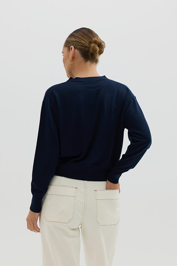 Classic Cardigan Knitwear Iris and Wool 