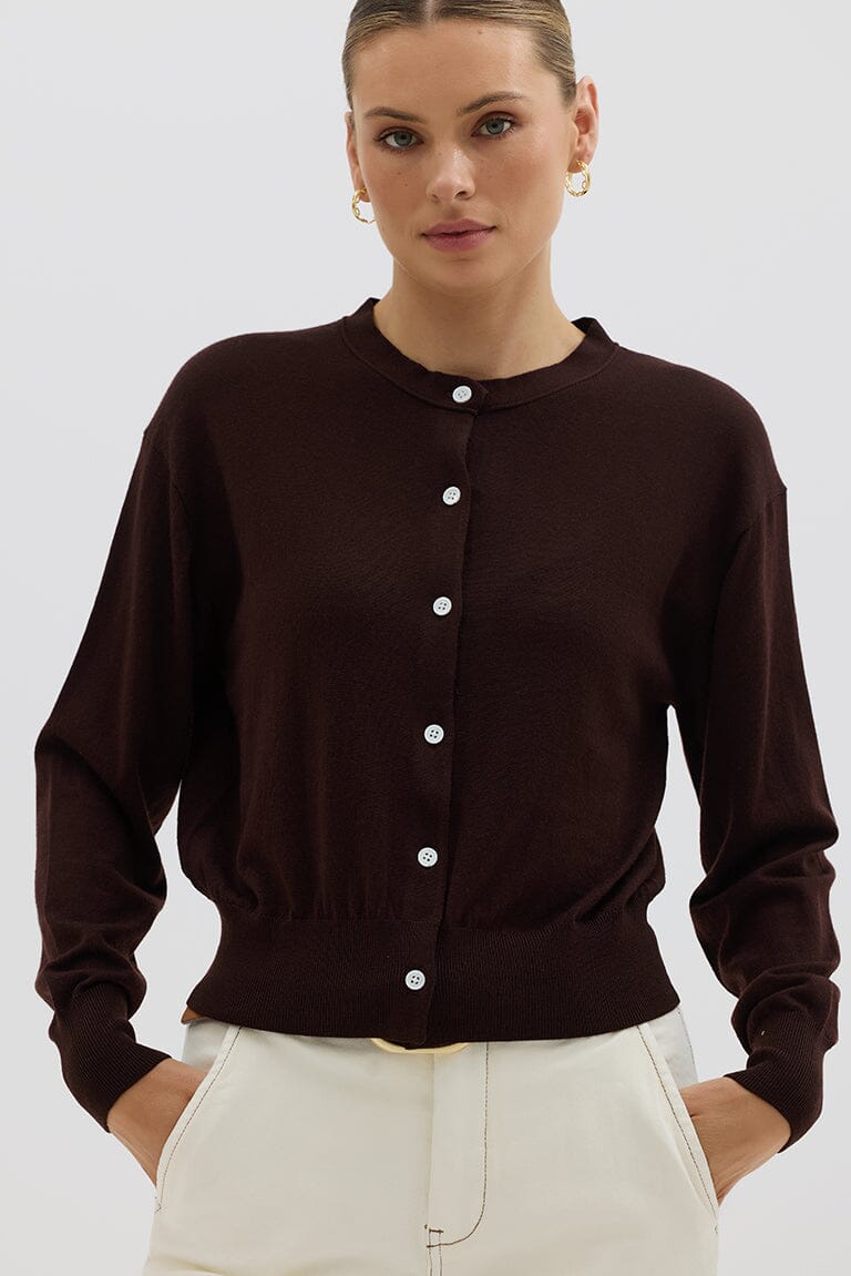 Classic Cardigan Knitwear Iris and Wool 