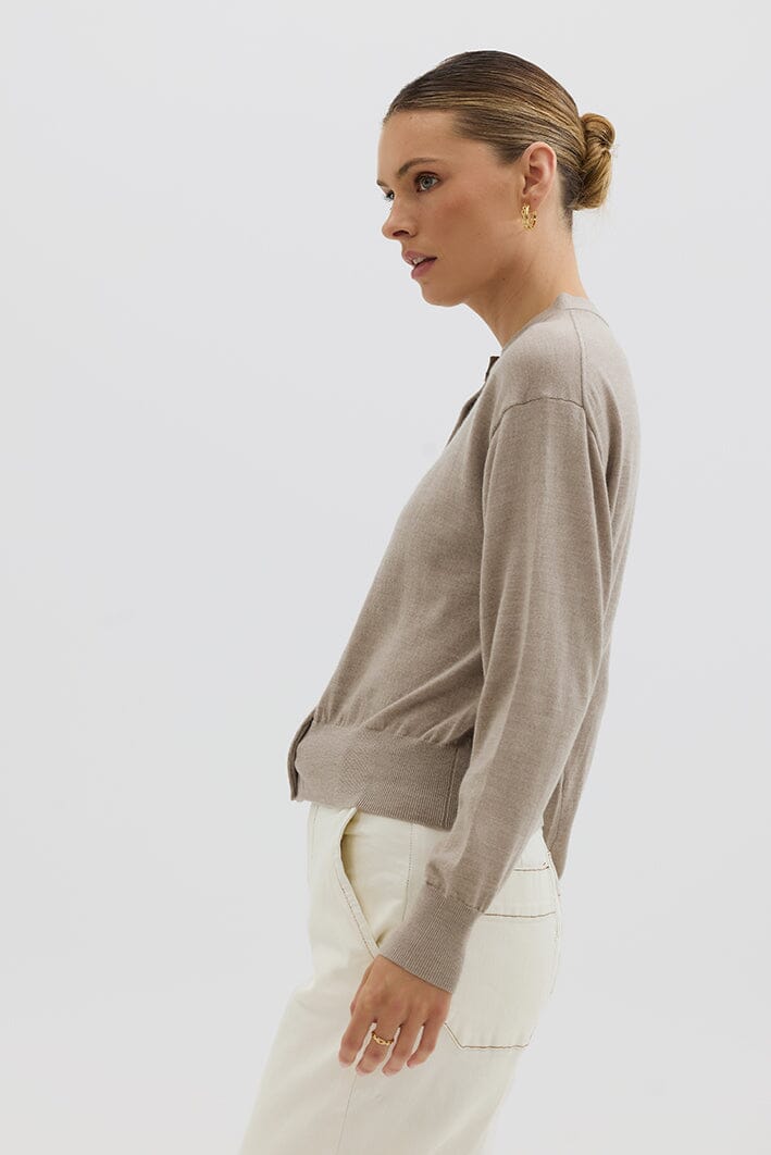 Classic Cardigan Knitwear Iris and Wool 