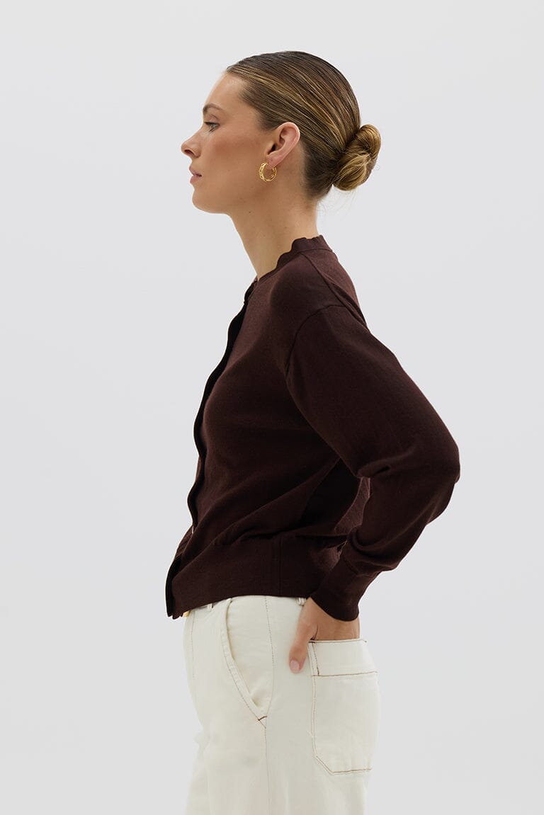 Classic Cardigan Knitwear Iris and Wool 