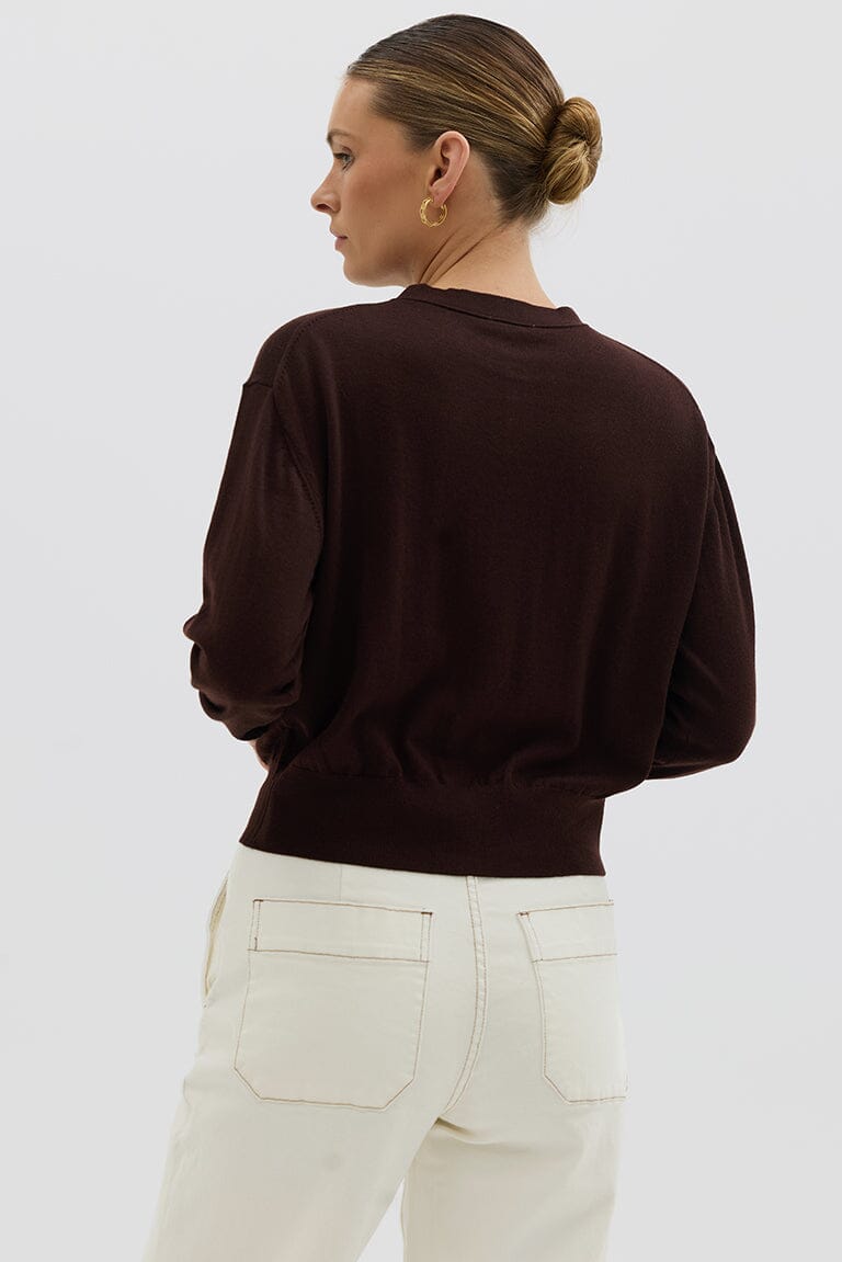 Classic Cardigan Knitwear Iris and Wool 