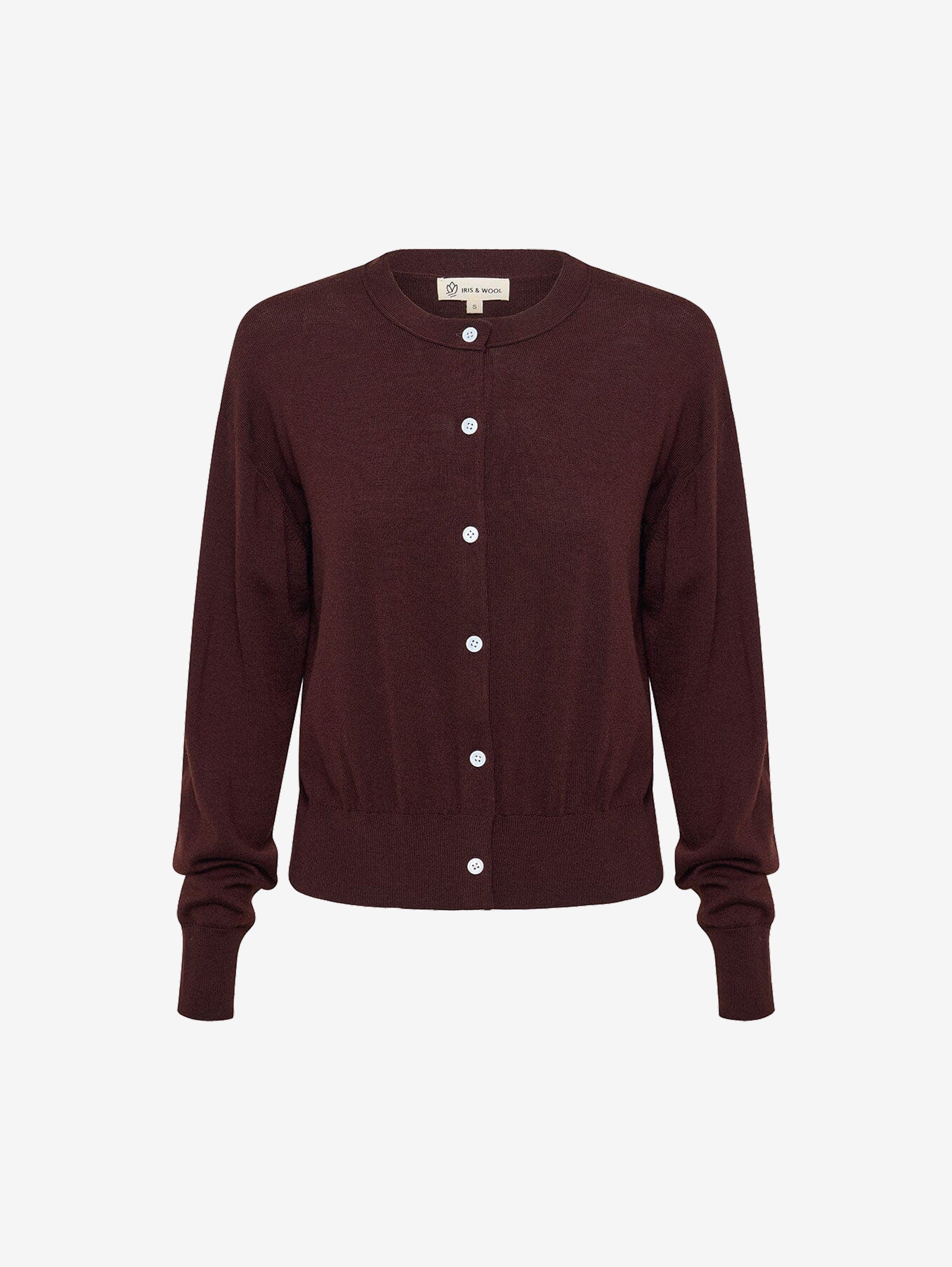 Classic Cardigan Knitwear Iris and Wool 