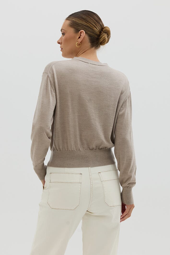 Classic Cardigan Knitwear Iris and Wool 