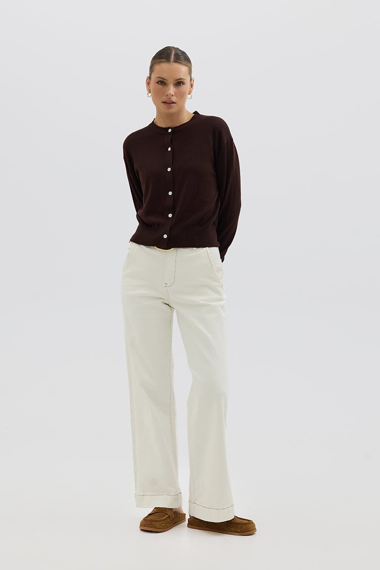 Classic Cardigan Knitwear Iris and Wool 