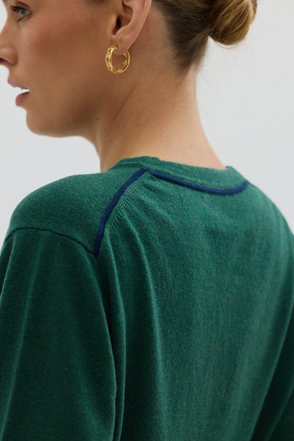 Classic V Neck Sweater Knitwear Iris and Wool 