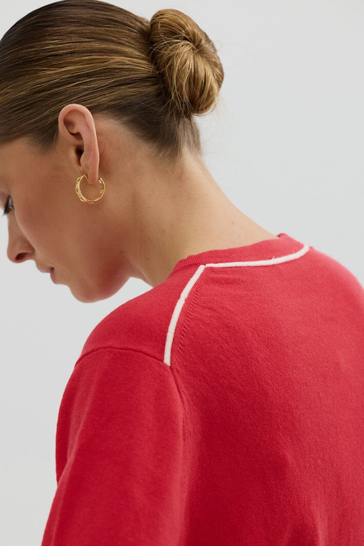 Classic V Neck Sweater Knitwear Iris and Wool 