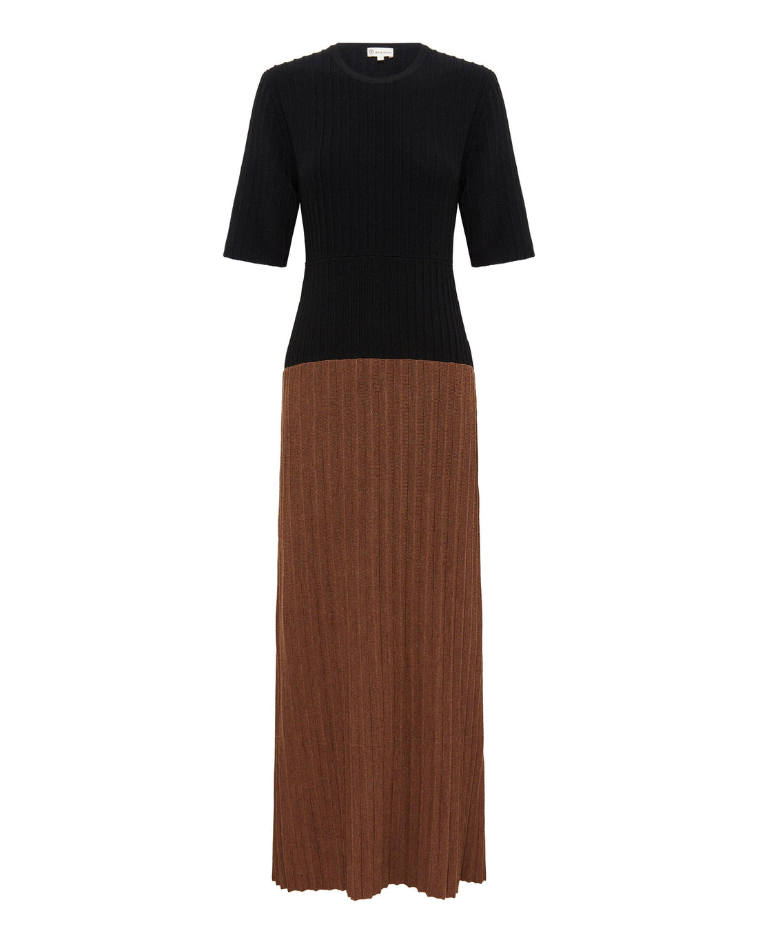 Colour Block Dress Knitwear Iris and Wool 