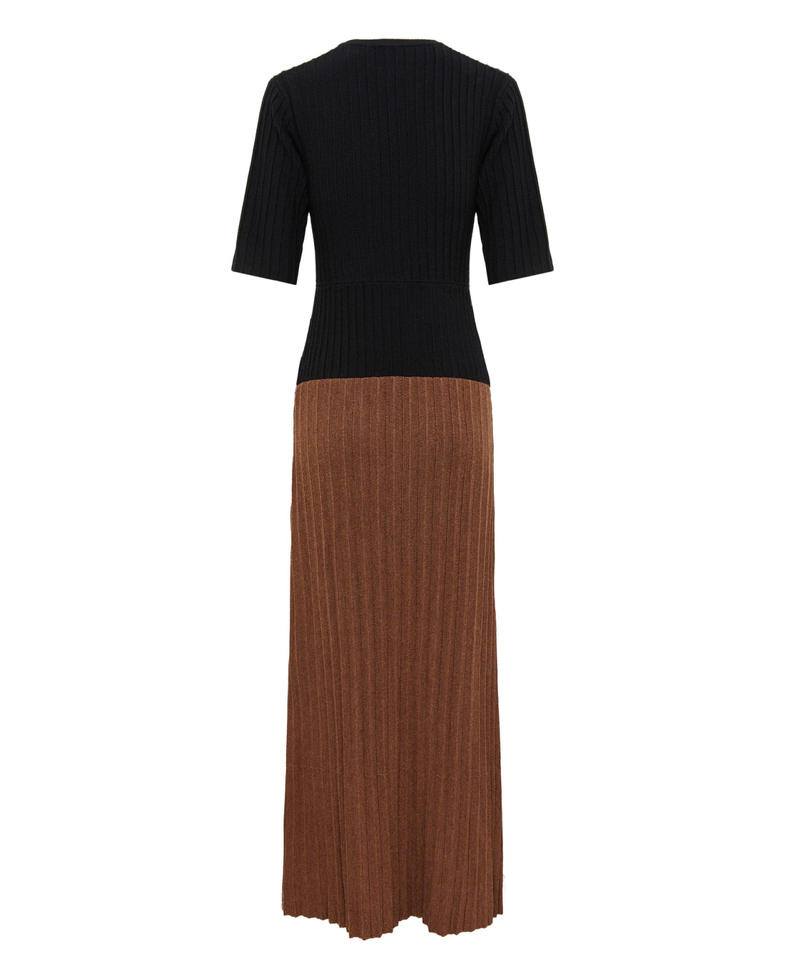 Colour Block Dress Knitwear Iris and Wool 