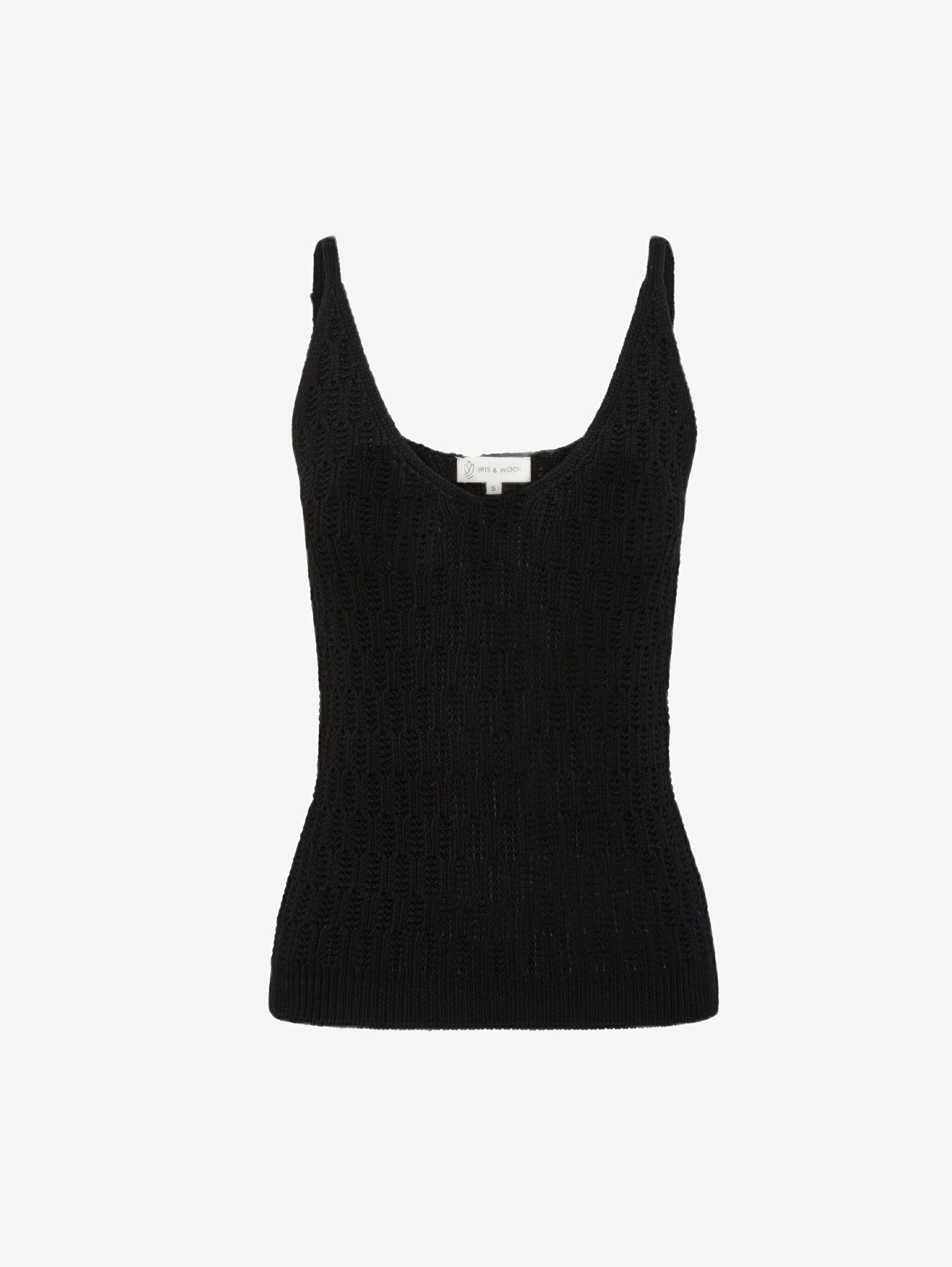 Corded Rib Cami Shirts & Tops Iris and Wool 