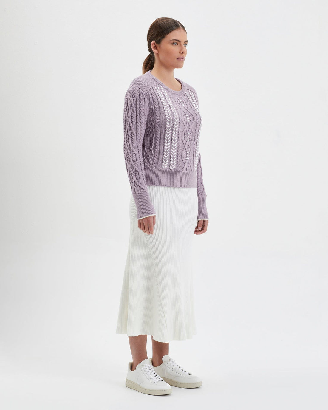 Ebony Sweater Knitwear Iris and Wool 