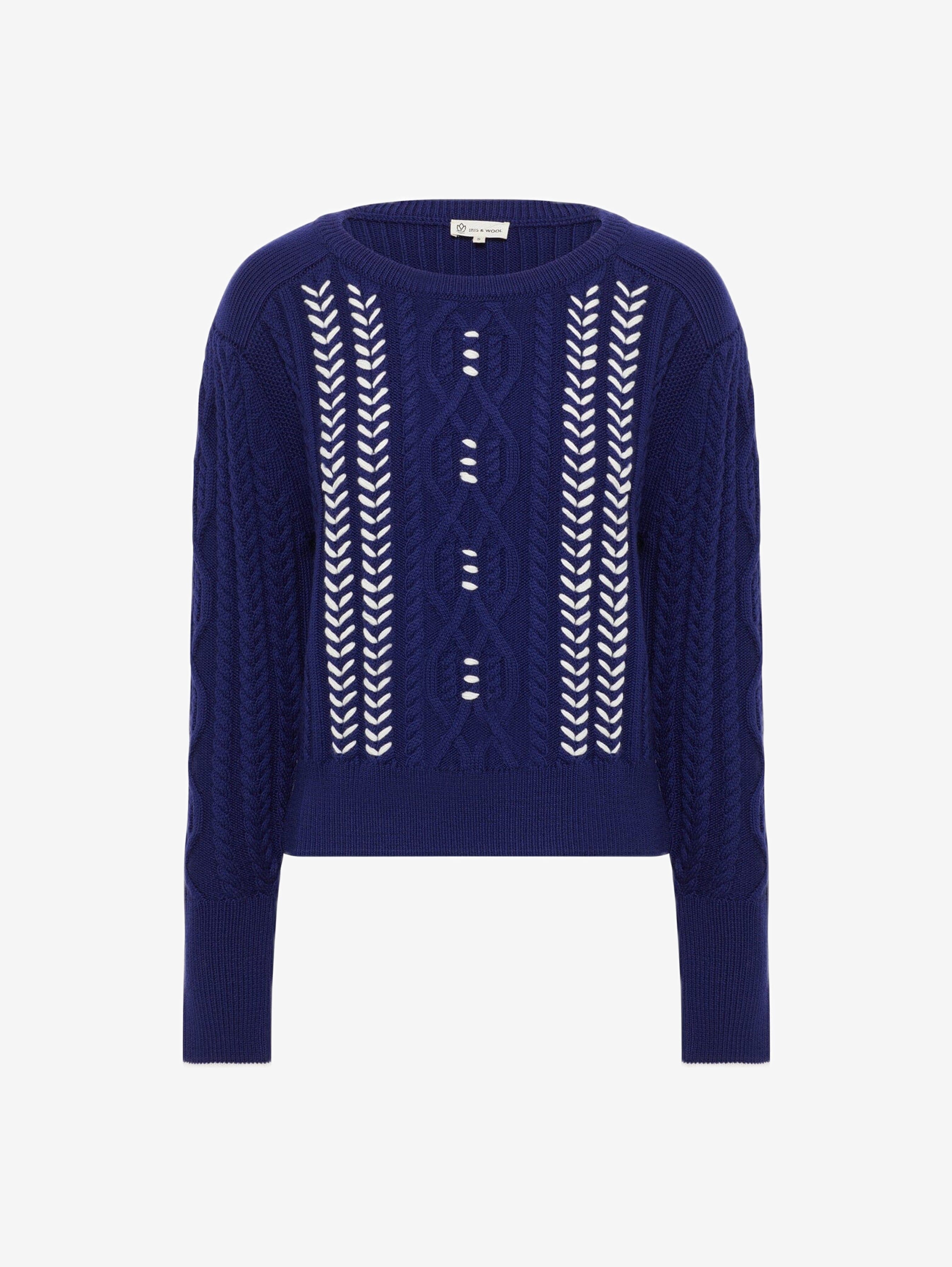 Ebony Sweater Knitwear Iris and Wool 