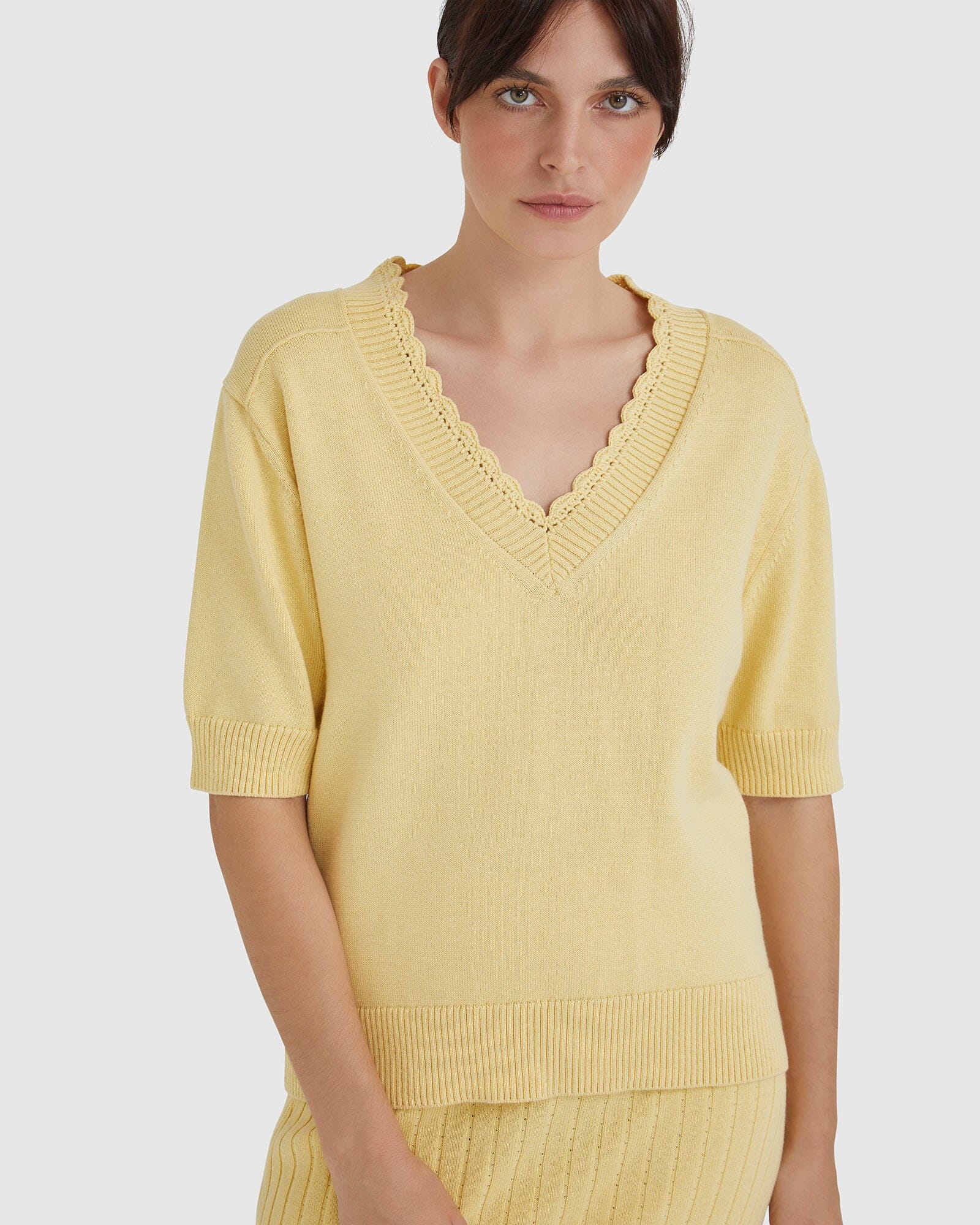 Elsa Crochet Top Shirts & Tops Iris and Wool 