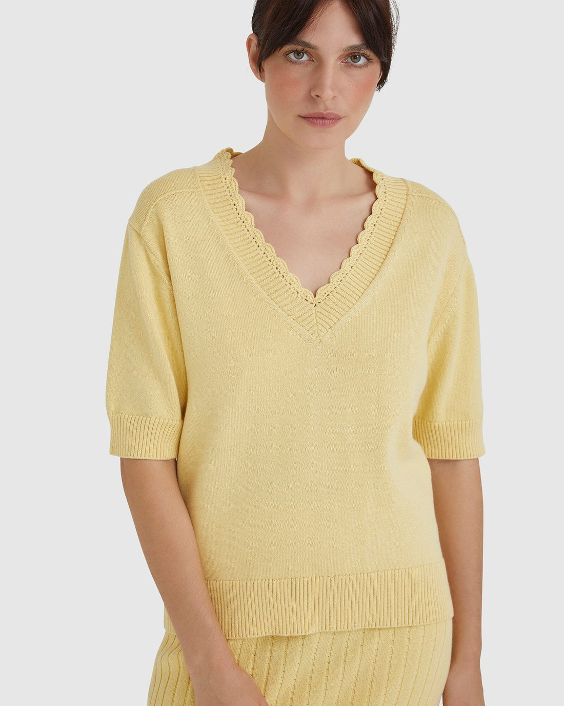 Elsa Crochet Top Shirts & Tops Iris and Wool 