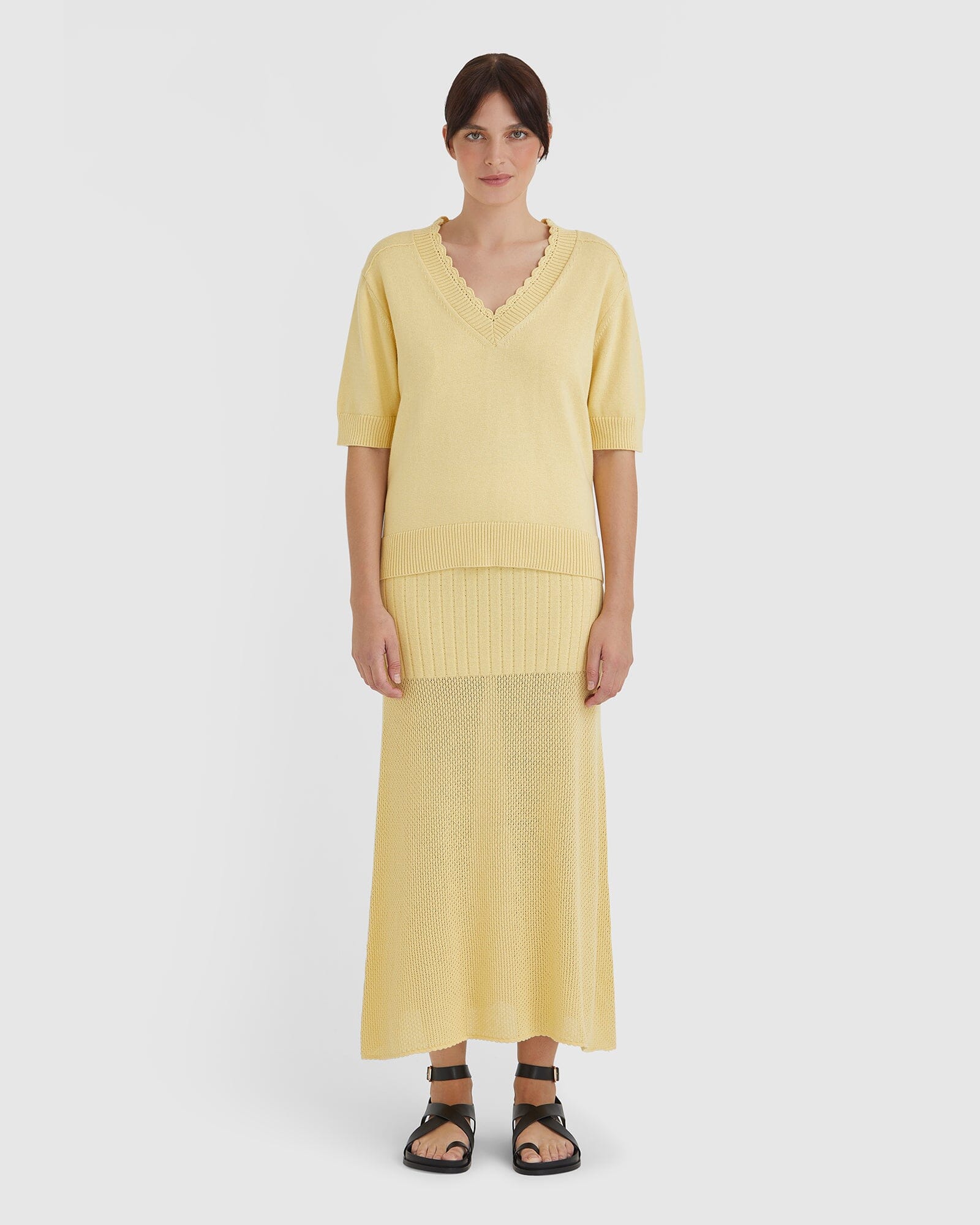 Elsa Crochet Top Shirts & Tops Iris and Wool 