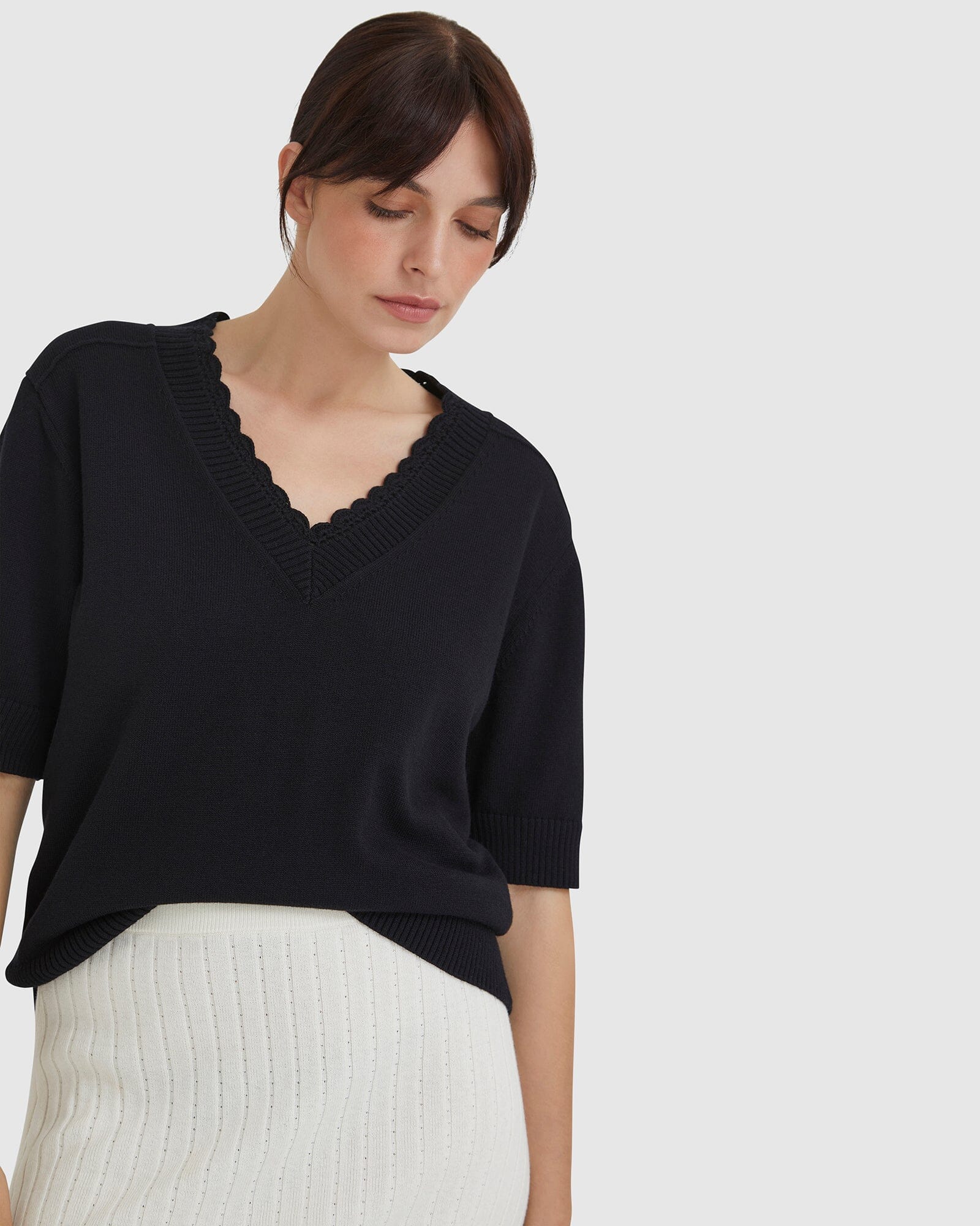 Elsa Crochet Top Shirts & Tops Iris and Wool 