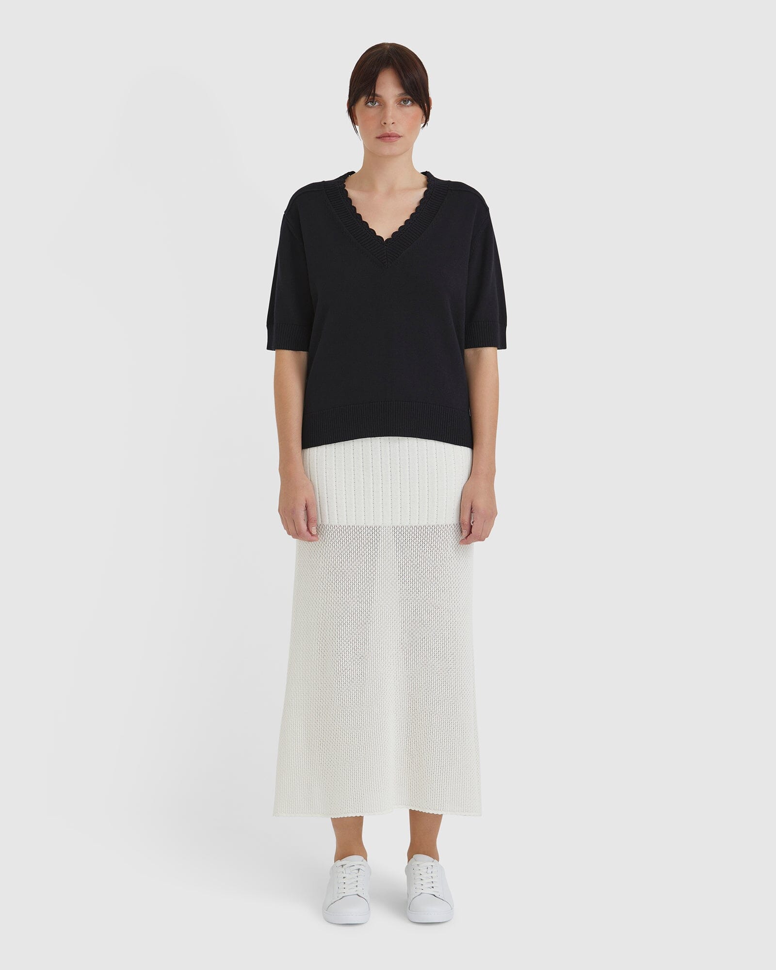 Elsa Crochet Top Shirts & Tops Iris and Wool 