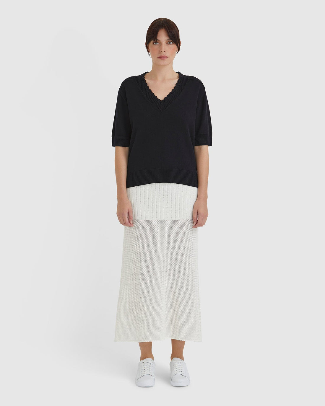 Elsa Crochet Top Shirts & Tops Iris and Wool 