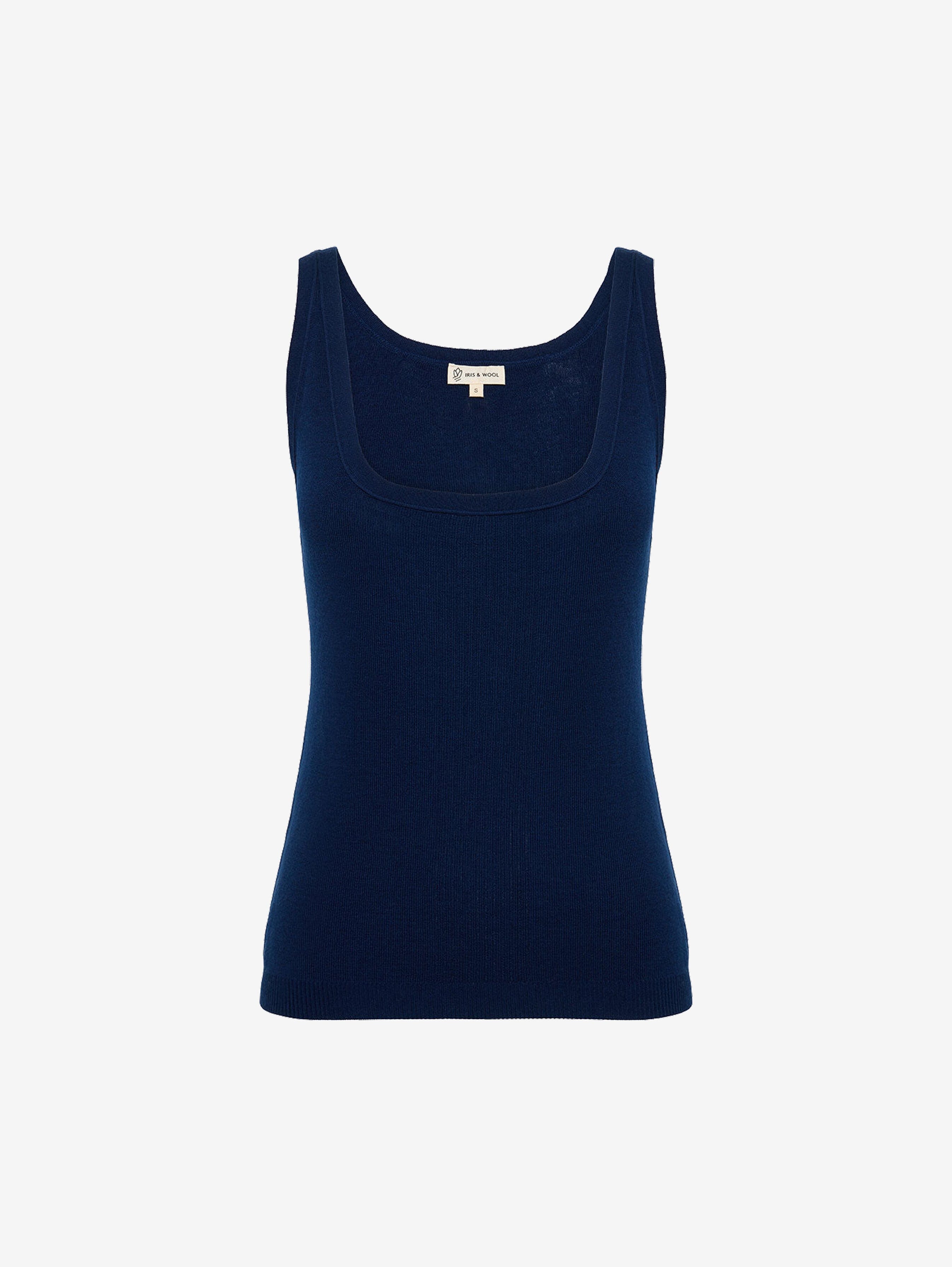 Essential Wool Singlet Shirts & Tops Iris and Wool 